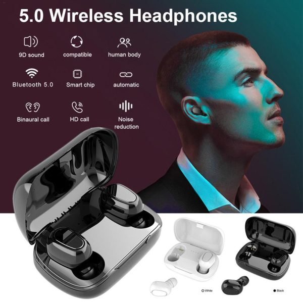 Bluetooth 5.0 Earphones Wireless Earbuds Touch Control InEar For Headphones - Image 6