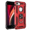 Apple iPhone SE 2020 Red Shockproof Magnetic Car Mount Ring Case Cover