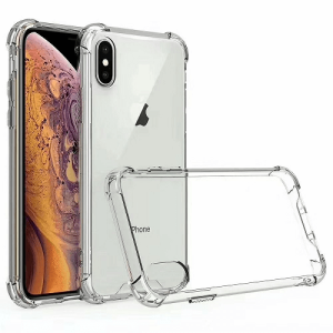 Apple iPhone XS Crystal Clear Heavy Duty Transparent TPU Bumper Shockproof Case Cover