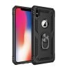 Apple iPhone XS Max Black Shockproof Magnetic Car Mount Ring Case Cover