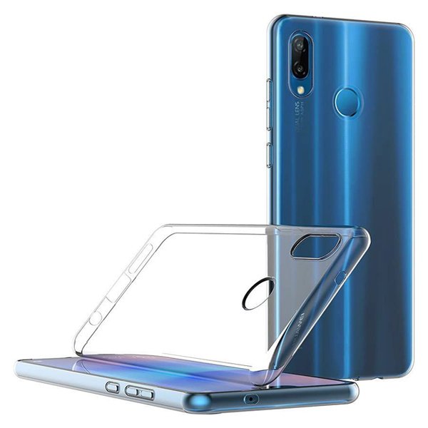 Huawei Nova 3E Soft Gel Clear Transparent Case Cover