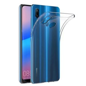 Huawei Nova 3E Soft Gel Clear Transparent Case Cover