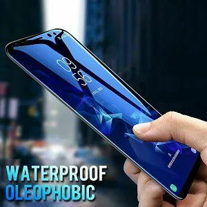 [ 1 Pack] Huawei P20 5D Black Full Coverage Tempered Glass