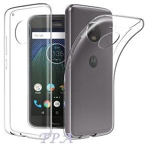 Motorola Moto G5 Soft Gel Clear Transparent Case Cover