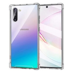 Samsung Galaxy Note 10 Plus Crystal Clear Heavy Duty Transparent TPU Bumper Shockproof Case Cover