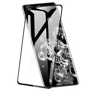 Samsung Galaxy S20 Ultra Black Tempered Glass
