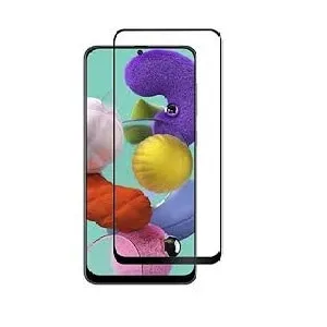 Samsung Galaxy A51 Black Tempered Glass