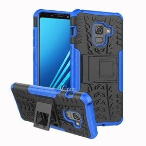 Samsung Galaxy A8 Blue Heavy Duty Case