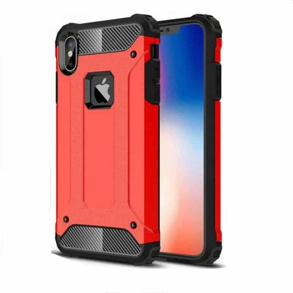 Apple iPhone 8 Plus Red Armour Case