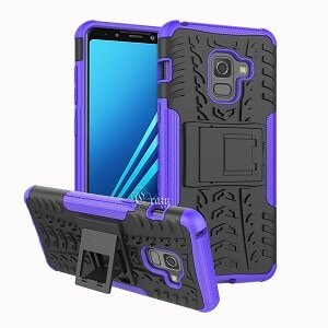 Samsung Galaxy A8 Purple Heavy Duty Case