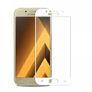 Samsung Galaxy A5 White Tempered Glass