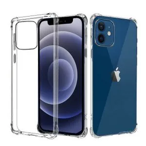 Apple iPhone 12 Clear Case Shockproof Tough Gel Transparent Air Cushion Heavy Duty Cover