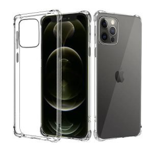 Apple iPhone 12 Pro Clear Case Shockproof Tough Gel Transparent Air Cushion Heavy Duty Cover