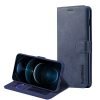 Apple iPhone 12 Pro Max Wallet Flip Case Leather Card Slots Cover (Navy Blue)