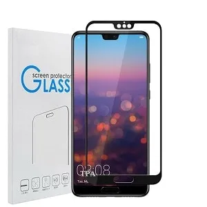 Huawei P20 Black Tempered Glass