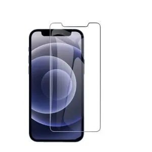 [1 Pack] Apple iPhone 12 Tempered Glass Screen Protector Film Guard (Clear)