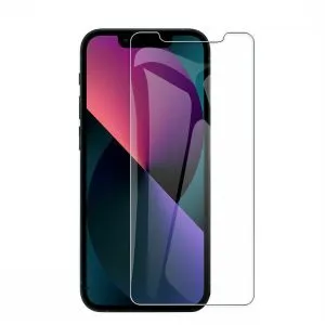 [1 Pack] Apple iPhone 13 Tempered Glass Screen Protector Film Guard (Clear)