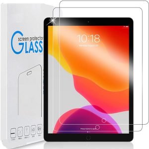 (2 Pack) Apple iPad 9th Generation 10.2 inch 2021 Tempered Glass LCD Screen Protector Film Guard