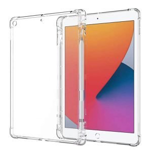 Apple iPad 7th Generation 10.2 inch 2019 Clear Case Shockproof Heavy Duty Gel Clear Air Cushion iPad 7th Gen Cover