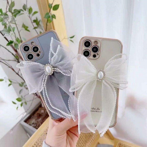 Apple iPhone 12 Case Fashion Butterfly Smart Shockproof Heavy Duty Luxury Back Cover (Blue)