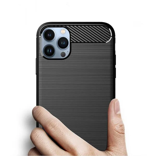 Apple iPhone 12 Pro Max Shockproof Case Heavy Duty Rugged Bumper Anti Knock Cover (Black)