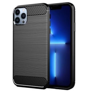 Apple iPhone 13 Pro Max Shockproof Case Heavy Duty Rugged Bumper Anti Knock Phone Back Cover (Black)