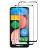 [2 Pack] Google Pixel 4a 5g Full Coverage Tempered Glass Screen Protector Film Guard (Black)