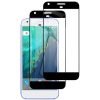 [2 Pack] Google Pixel XL Full Coverage Tempered Glass Screen Protector Film Guard (Black)