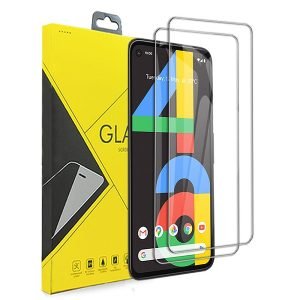 [2 Pack] Google pixel 4a Tempered Glass LCD Screen Protector Film Guard