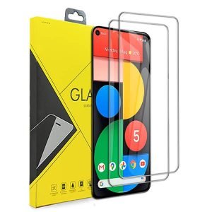 [2 Pack] Google pixel 5 Tempered Glass LCD Screen Protector Film Guard