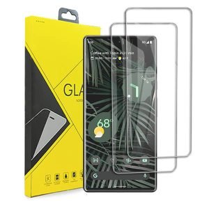 [2 Pack] Google pixel 6 Pro Tempered Glass LCD Screen Protector Film Guard