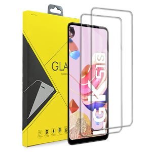 [2 Pack] LG K41s Tempered Glass LCD Screen Protector Film Guard