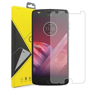 [2 Pack] Motorola Z2 Play Tempered Glass LCD Screen Protector Film Guard[2 Pack] Motorola Z2 Play Tempered Glass LCD Screen Protector Film Guard