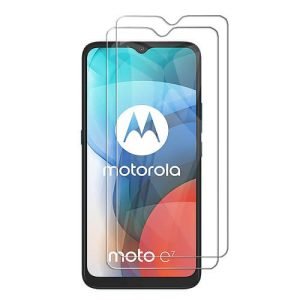 [2 Pack] Motorola moto E7 Tempered Glass LCD Screen Protector Film Guard