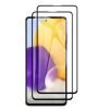 [2 Pack] Samsung Galaxy A72 Full Coverage Tempered Glass Screen Protector Film Guard (Black)