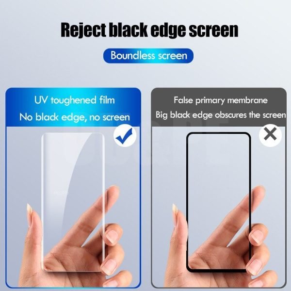 For Samsung Galaxy S22 UV Liquid Gel Tempered Glass Screen Protector Film Guard (Clear) - Image 13