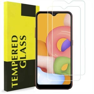 [2 Pack] Samsung Galaxy A01 Tempered Glass LCD Screen Protector Film Guard