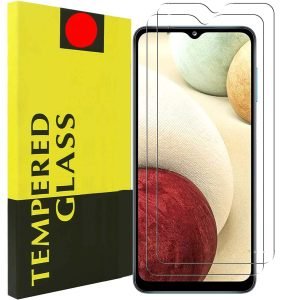 [2 Pack] Samsung Galaxy A12 Tempered Glass LCD Screen Protector Film Guard