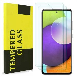 [2 Pack] Samsung Galaxy A52 Tempered Glass LCD Screen Protector Film Guard