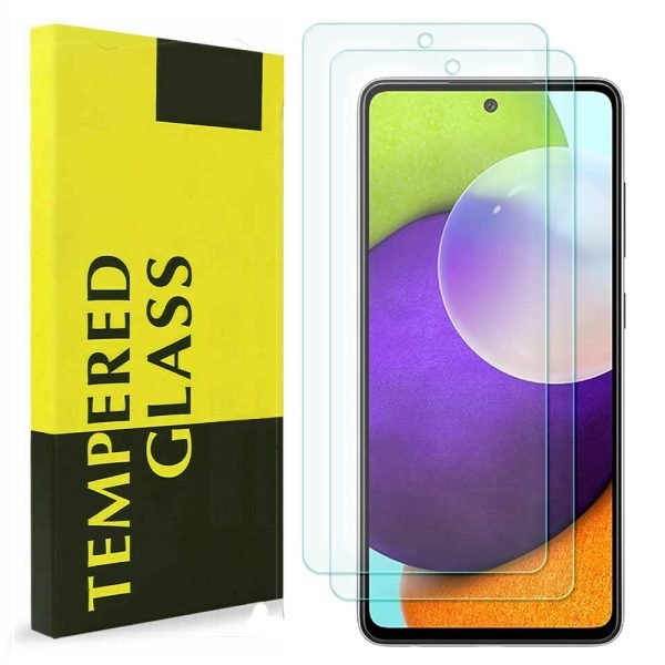 [2 Pack] Samsung Galaxy A52 Tempered Glass LCD Screen Protector Film Guard