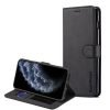 Apple iPhone 11 Pro Max Wallet Flip Case Leather Card Slots Magnetic Cover (Black)