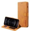 Apple iPhone 12 Pro Wallet Flip Case Leather Card Slots Magnetic Cover (Brown)