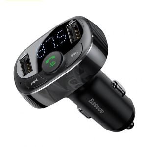 Baseus Handsfree Wireless Bluetooth FM Transmitter MP3 Music Player Dual USB Car Charger For iPhone Samsung Nokia Oppo Google Motorola