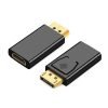 Displayport DP to HDMI Adapter Male Female Cable Full HD 1080P Display Port Lead (Black)