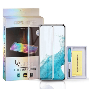 For Samsung Galaxy S23 UV Liquid Gel Tempered Glass Screen Protector Film Guard (Clear)