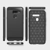 LG G8 Thinq Case Shockproof Heavy Duty Rugged Anti Knock Back Cover (Black)