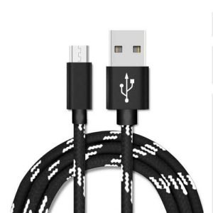 Micro USB 2.0 Fast Charging Charger Cable Cord Baseus For Samsung S7 Edge S6 S5 S4 Android LG Huawei HTC (1M Black)