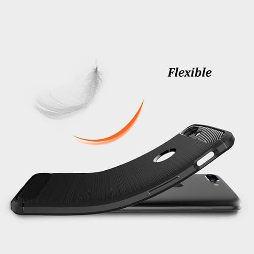 Oneplus 5T Case Shockproof Heavy Duty Rugged Anti Knock Back Cover (Black)