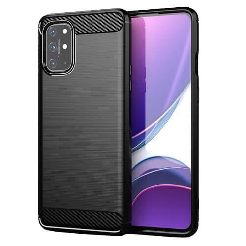 Oneplus 8T Case Shockproof Heavy Duty Rugged Anti Knock Back Cover (Black)