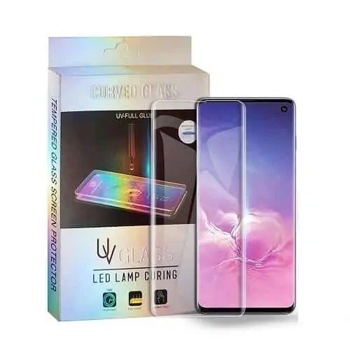 For Samsung Galaxy S10 UV Liquid Gel Tempered Glass Screen Protector Film Guard (Clear)